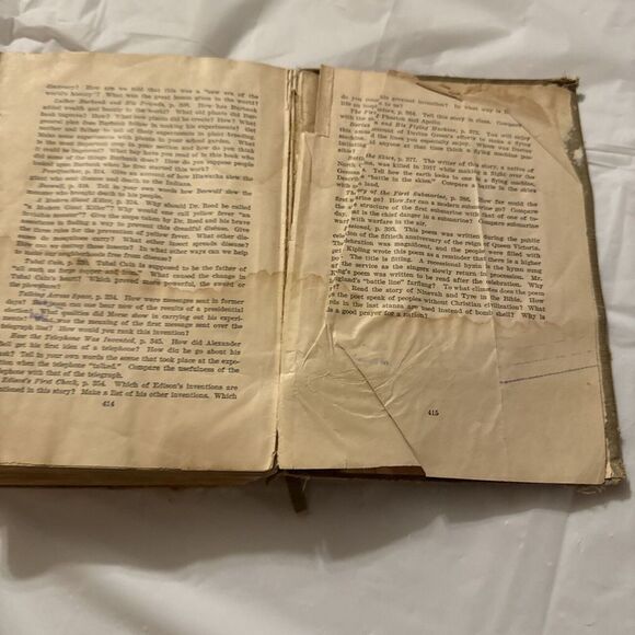 The Child's World Fifth Reader, by W K Tate 1917 - Picture 7 of 7